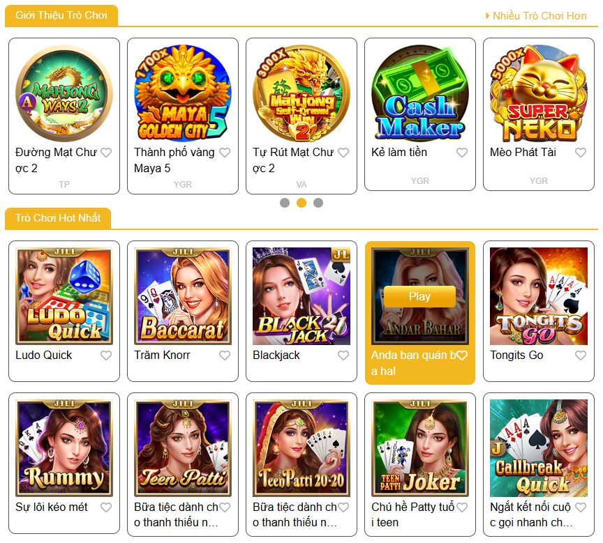 Những điểm nổi bậc của Game Bài Hubet